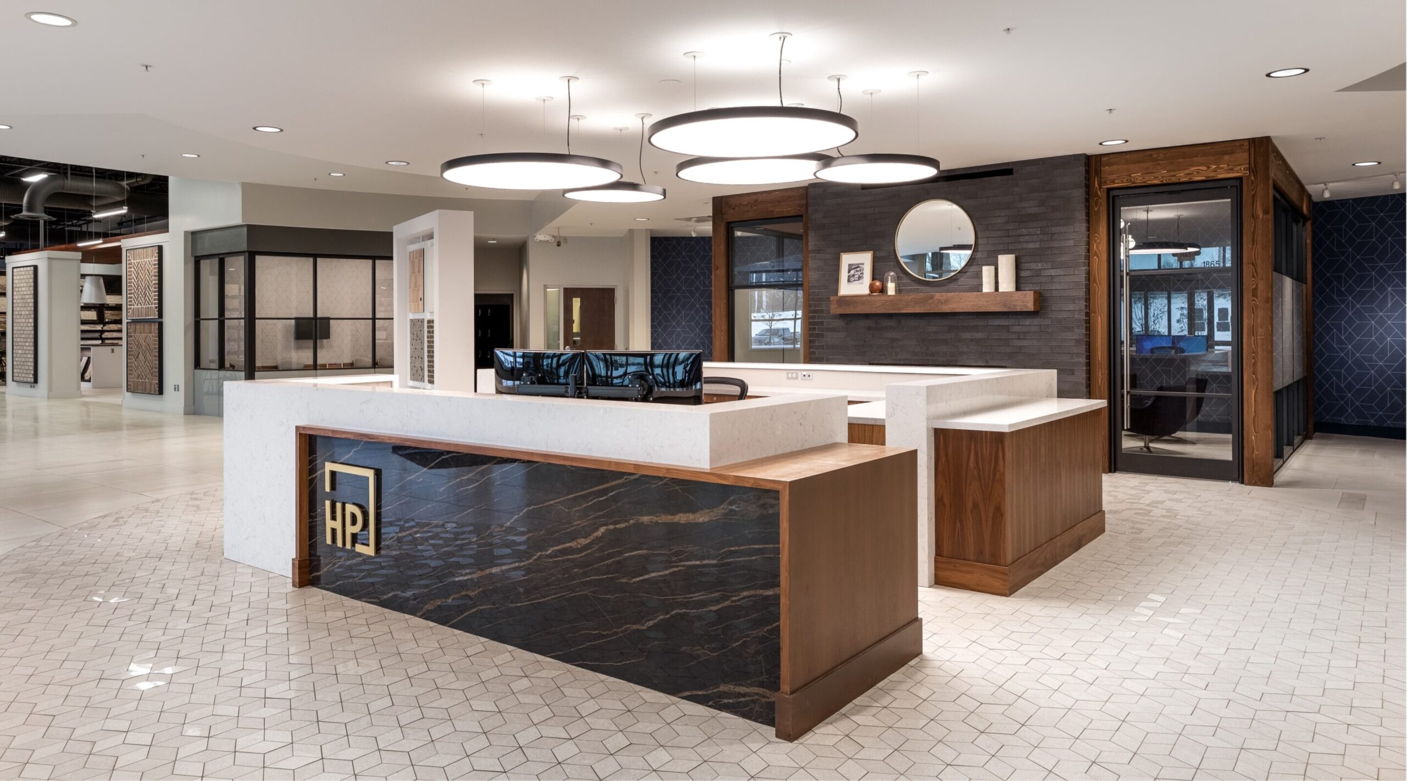 Hamilton Parker retail showroom Reception