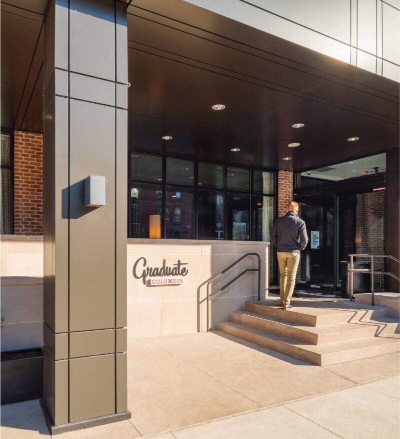 The Graduate Hotel Columbus Entrance