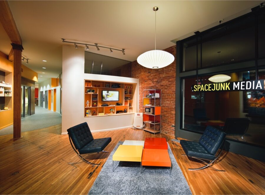 Spacejunk Media Office Lobby