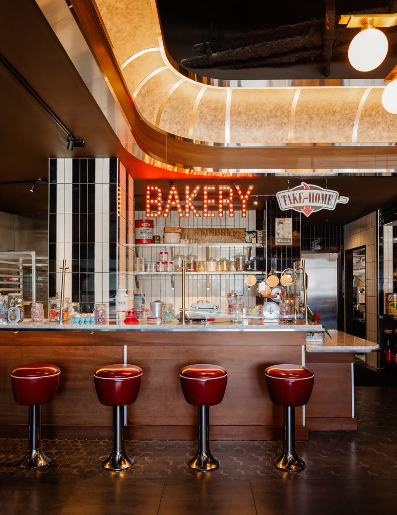 Cameron Mitchell Restaurant's Cap City Diner Cincinnati bakery counter