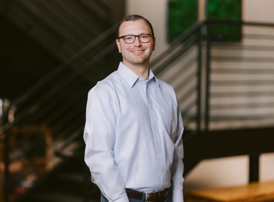 Headstot of Tom Gladden, Outreach at Meyers+Associates